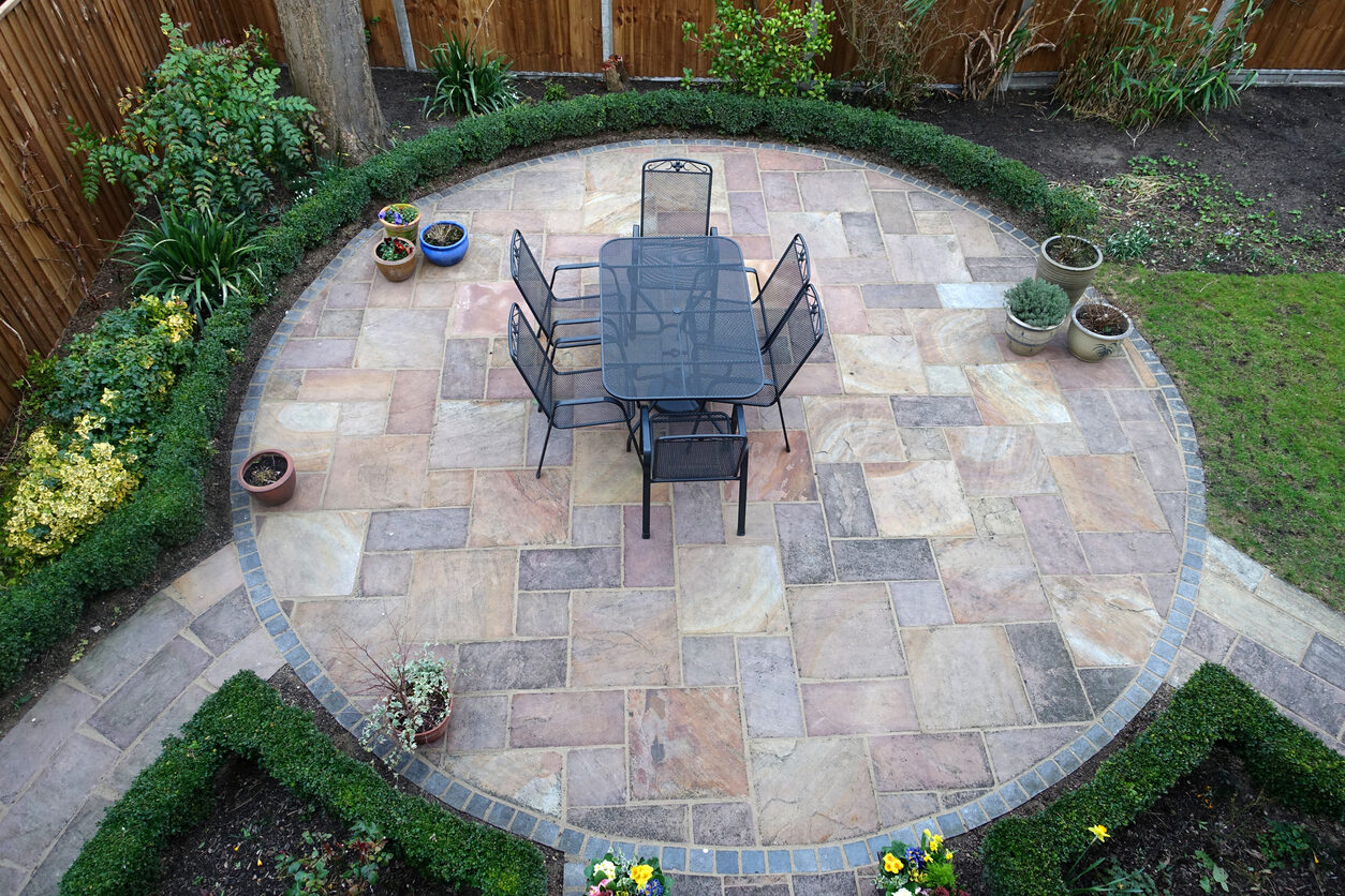 Pavers and turf install